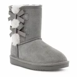 Koolaburra By UGG Victoria Girls' Short Winter Boots Black -Koolaburra by UGG shop unnamed file 11