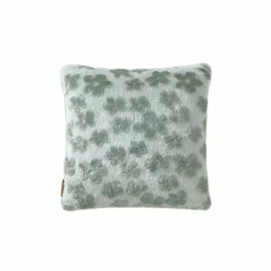 Koolaburra By UGG Fleur Faux Fur Throw Pillow Aqua Gray 1 Koolaburra By UGG Fleur Faux Fur Throw Pillow Aqua Gray