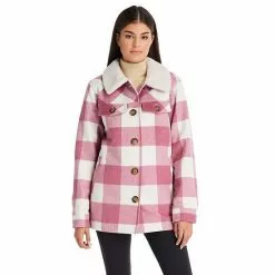 Women's Koolaburra By UGG Sherpa-Collar Shacket Green Dk G 14 Women's Koolaburra By UGG Sherpa-Collar Shacket Green Dk G -Koolaburra by UGG shop unnamed file 181