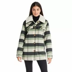Women's Koolaburra By UGG Sherpa-Collar Shacket Green Dk G 15 Women's Koolaburra By UGG Sherpa-Collar Shacket Green Dk G -Koolaburra by UGG shop unnamed file 182