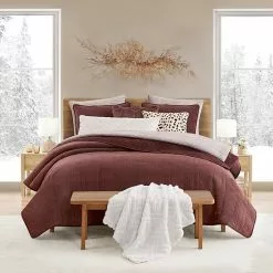 Koolaburra By UGG Lona Quilt Set With Shams Dark Rose -Koolaburra by UGG shop unnamed file 199