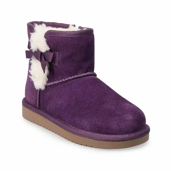 Koolaburra By UGG Victoria Girls' Mini Winter Boots Tea Rose 14 Koolaburra By UGG Victoria Girls' Mini Winter Boots Tea Rose - Image 14