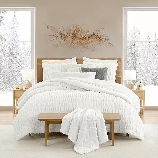 Koolaburra By UGG Batya Faux Fur Comforter Set With Shams 1 Koolaburra By UGG Batya Faux Fur Comforter Set With Shams