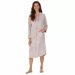 Women's Koolaburra By UGG Plush Hooded Zip Robe With Kangaroo Pocket Old Rose 12 Women's Koolaburra By UGG Plush Hooded Zip Robe With Kangaroo Pocket Old Rose -Koolaburra by UGG shop unnamed file 485