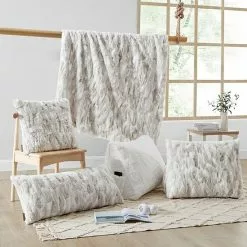 Koolaburra By UGG Nya Faux Fur Reading Wedge Pillow Birch -Koolaburra by UGG shop unnamed file 527