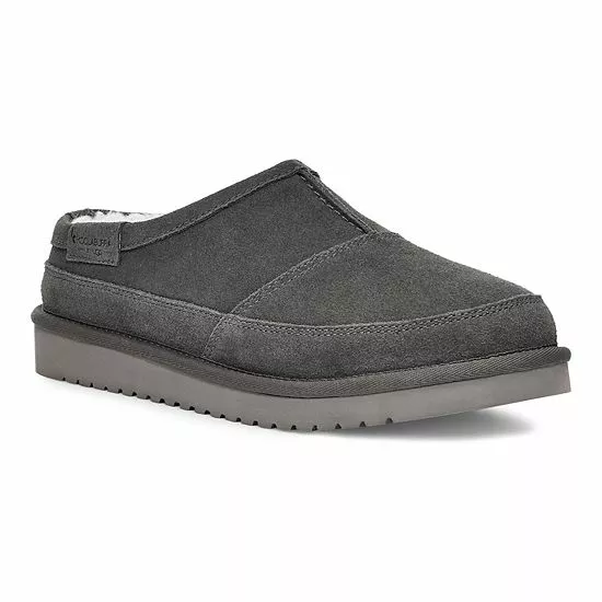 Koolaburra By UGG Graisen Men's Suede Slippers Navy 1 Koolaburra By UGG Graisen Men's Suede Slippers Navy
