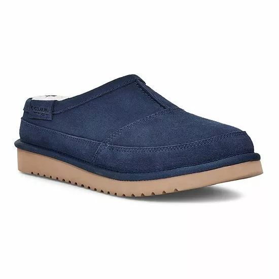 Koolaburra By UGG Graisen Men's Suede Slippers Navy 9 Koolaburra By UGG Graisen Men's Suede Slippers Navy - Image 9