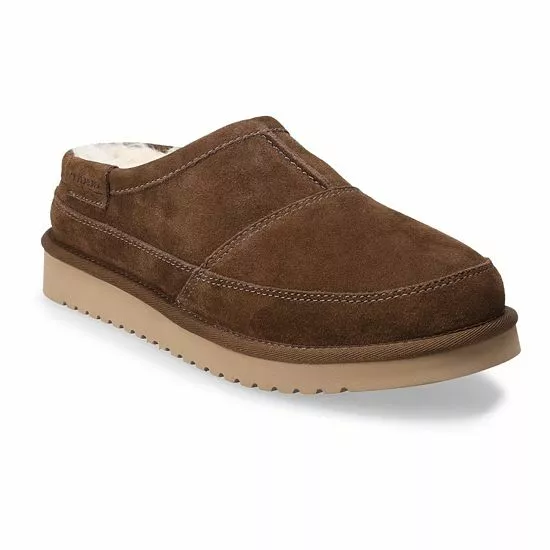 Koolaburra By UGG Graisen Men's Suede Slippers Navy 10 Koolaburra By UGG Graisen Men's Suede Slippers Navy - Image 10