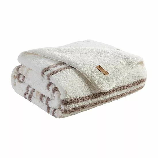 Koolaburra By UGG Roberta Sherpa Throw Birch 7 Koolaburra By UGG Roberta Sherpa Throw Birch - Image 7