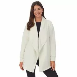 Women's Koolaburra By UGG Microfleece & Sherpa Open Cardigan Blue 11 Women's Koolaburra By UGG Microfleece & Sherpa Open Cardigan Blue -Koolaburra by UGG shop unnamed file 656