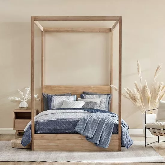 Koolaburra By UGG Aribel Quilt Set With Shams Silver 6 Koolaburra By UGG Aribel Quilt Set With Shams Silver - Image 6