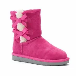 Koolaburra By UGG Victoria Girls' Short Winter Boots Black -Koolaburra by UGG shop unnamed file 7