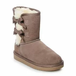 Koolaburra By UGG Victoria Girls' Short Winter Boots Black -Koolaburra by UGG shop unnamed file 9