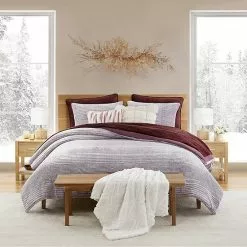 Koolaburra By UGG Sonele Faux Fur Comforter Set With Shams Wild Dove